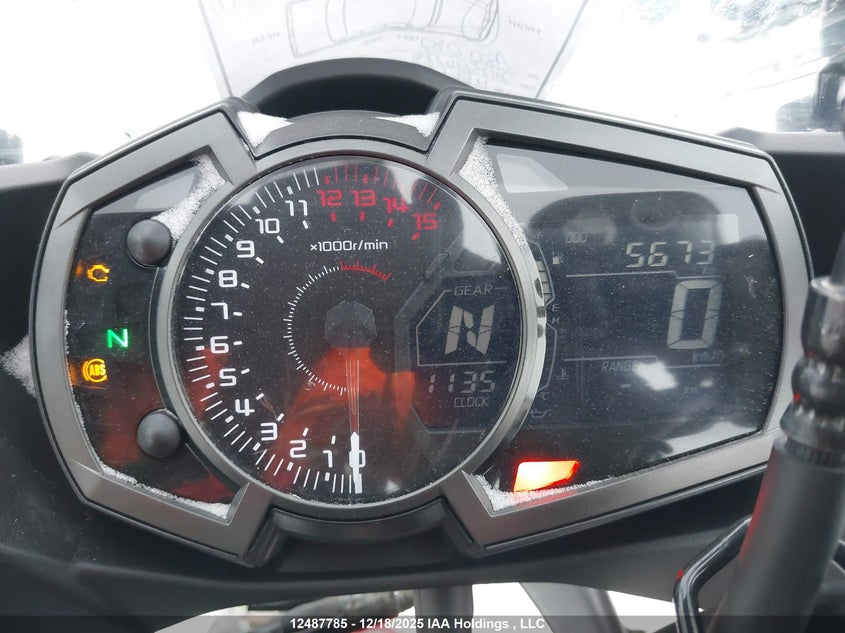 2020 Kawasaki Ex400 VIN: JKAEXKG10LDA80082 Lot: 12487785