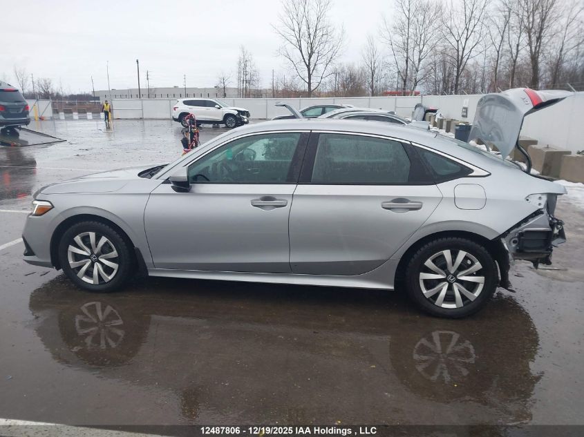 2023 Honda Civic Lx/Lx-B VIN: 2HGFE2F28PH107580 Lot: 12487806