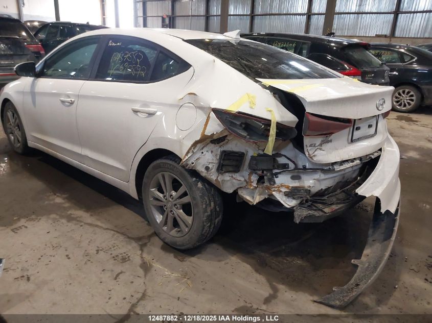 2018 Hyundai Elantra Gl VIN: KMHD84LF4JU690892 Lot: 12487882