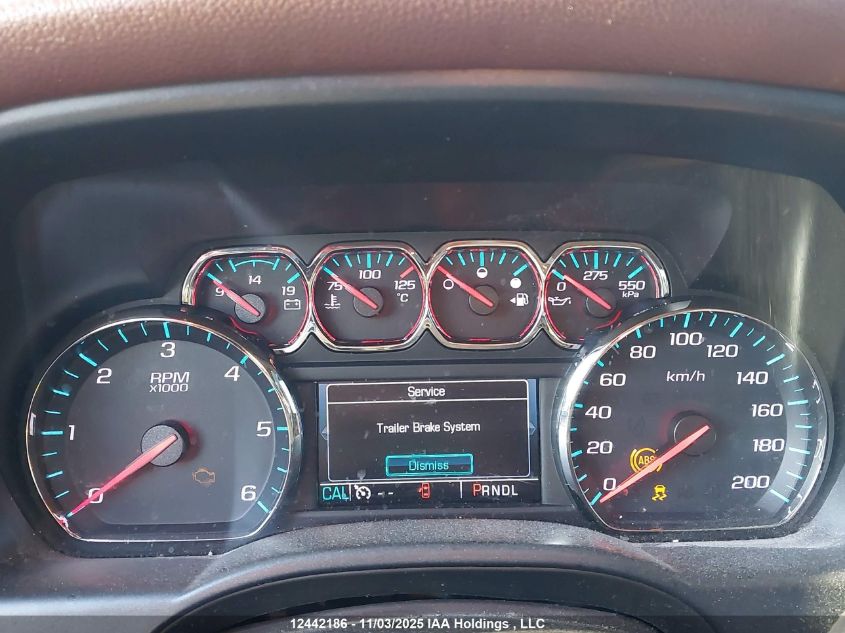 2017 Chevrolet Silverado 1500 High Country VIN: 3GCUKTEJ9HG458562 Lot: 12442186X