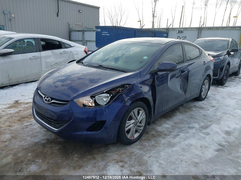 5NPDH4AE6CH130738 2012 HYUNDAI ELANTRA photo no. 2