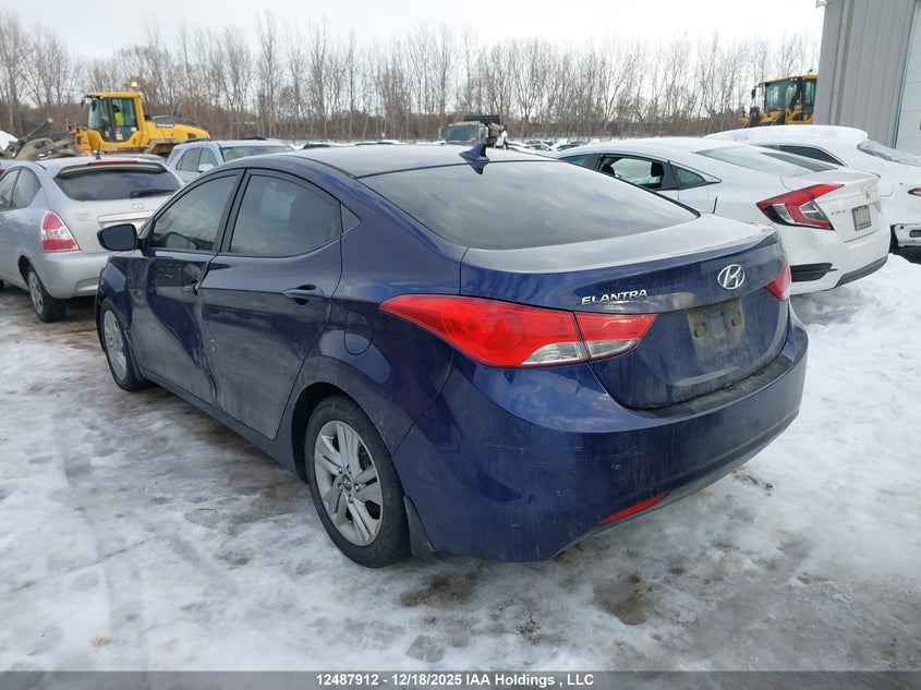 5NPDH4AE6CH130738 2012 HYUNDAI ELANTRA photo no. 3