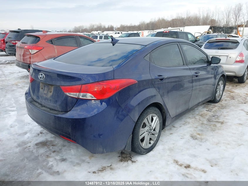 5NPDH4AE6CH130738 2012 HYUNDAI ELANTRA photo no. 4