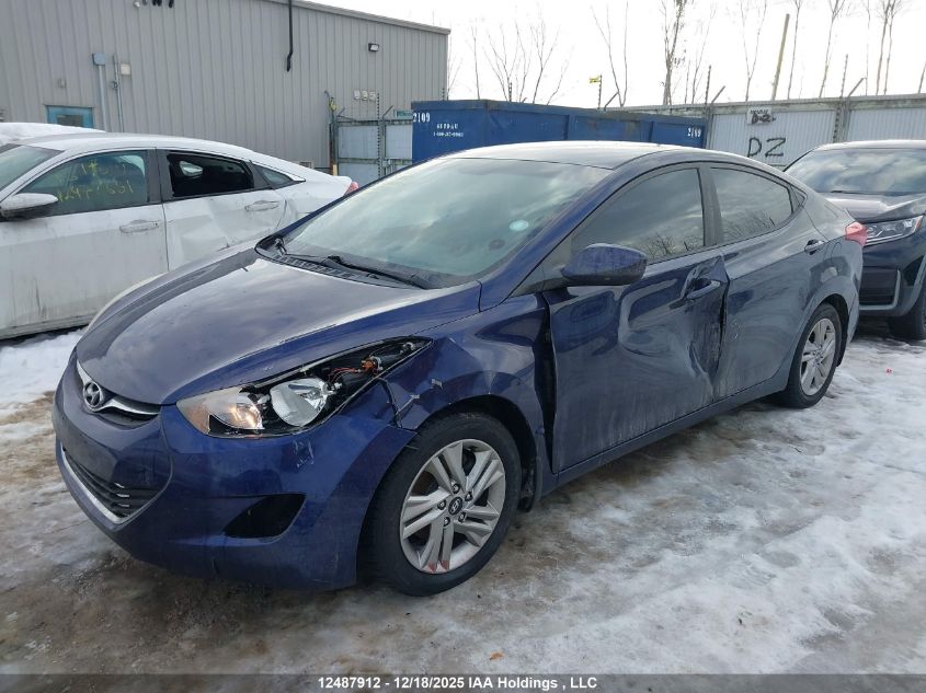 2012 Hyundai Elantra Gl VIN: 5NPDH4AE6CH130738 Lot: 12487912