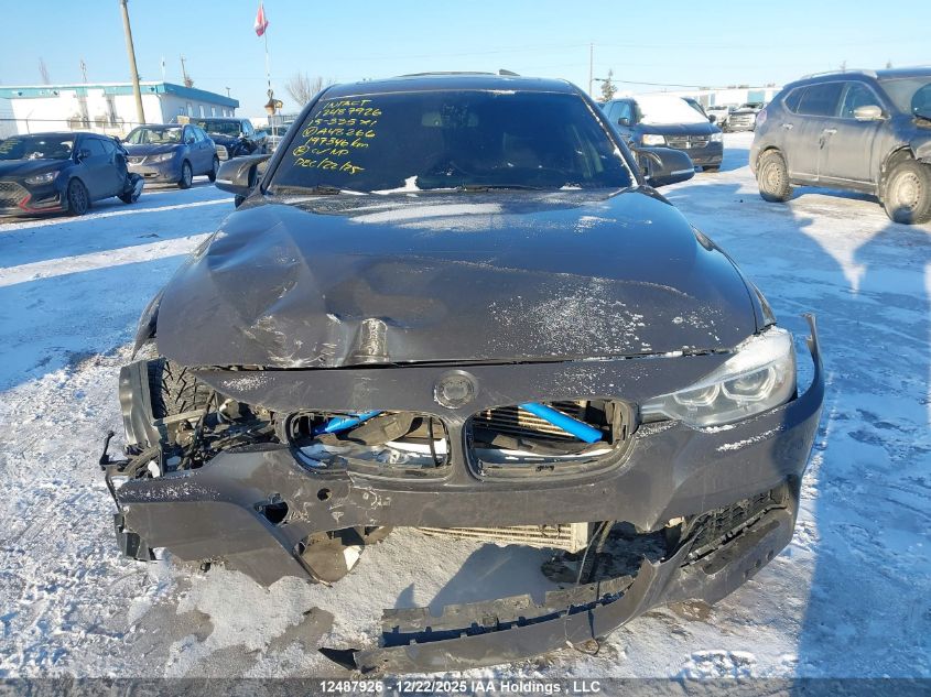 2015 BMW 335 Xi VIN: WBA3B9C53F5A48266 Lot: 12487926