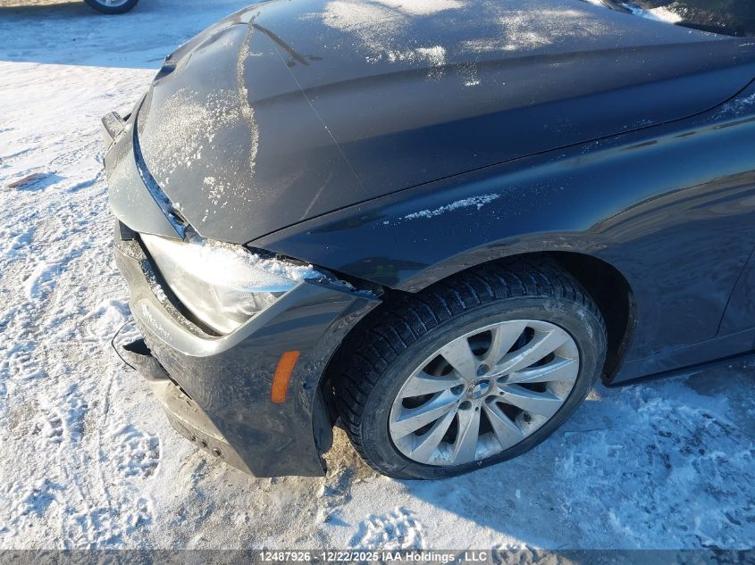 2015 BMW 335 Xi VIN: WBA3B9C53F5A48266 Lot: 12487926