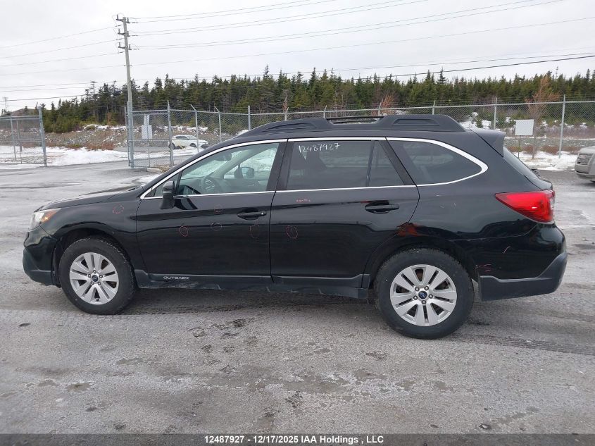 2018 Subaru Outback 2.5I Touring VIN: 4S4BSDGC4J3371216 Lot: 12487927