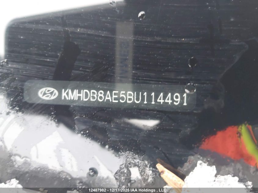 2011 Hyundai Elantra Touring Gls/Se VIN: KMHDCB8E5BU114491 Lot: 12487982