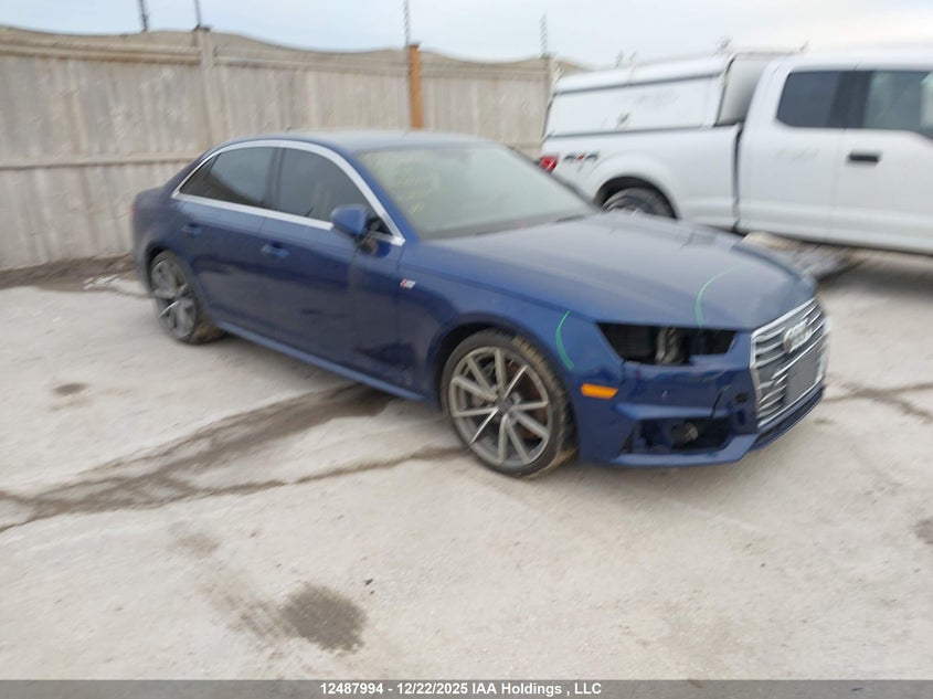 WAUENAF46HN007098 2017 Audi A4 2.0T Progressiv auction photo 1