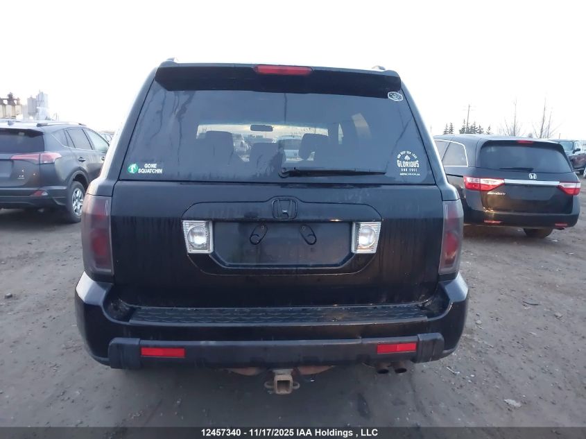 2007 Honda Pilot Ex VIN: 2HKYF184X7H538944 Lot: 12457340X