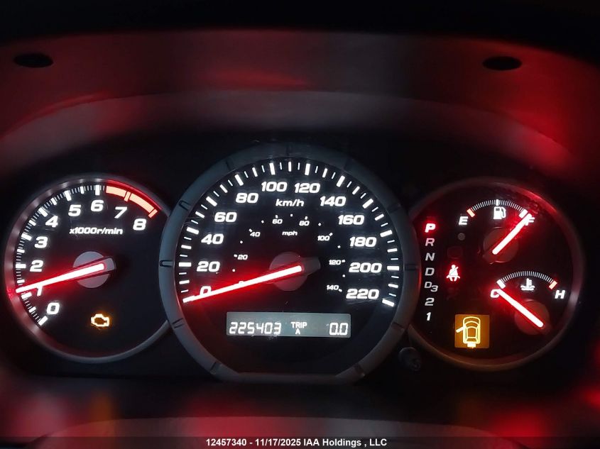 2007 Honda Pilot Ex VIN: 2HKYF184X7H538944 Lot: 12457340X