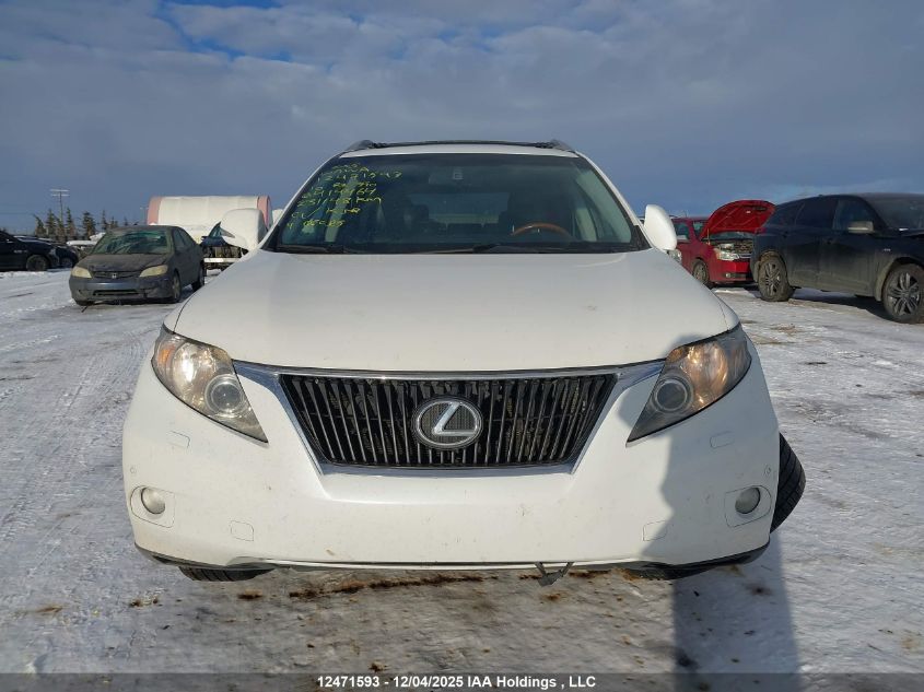 2010 Lexus Rx 350 VIN: JTJBK1BA4A2414464 Lot: 12471593X