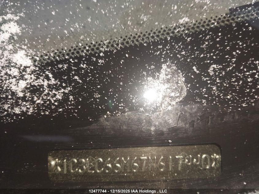 2007 Chrysler Sebring Limited VIN: 1C3LC66M67N617440 Lot: 12477744X