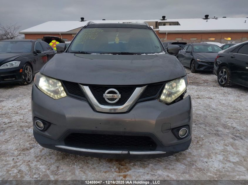 2016 Nissan Rogue S/Sl/Sv VIN: 5N1AT2MV8GC882603 Lot: 12488047