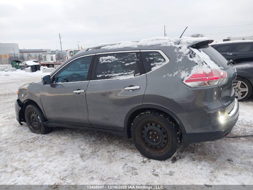 2016 Nissan Rogue S/Sl/Sv VIN: 5N1AT2MV8GC882603 Lot: 12488047
