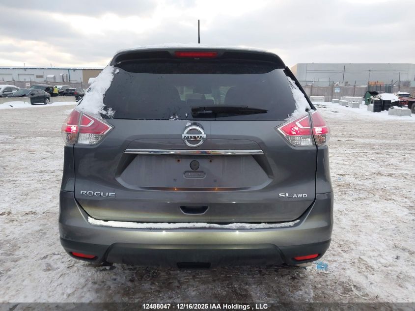 2016 Nissan Rogue S/Sl/Sv VIN: 5N1AT2MV8GC882603 Lot: 12488047