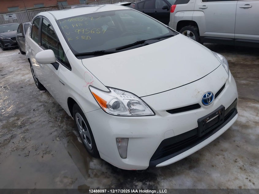 JTDKN3DU5F1995659 2015 Toyota Prius auction photo 1