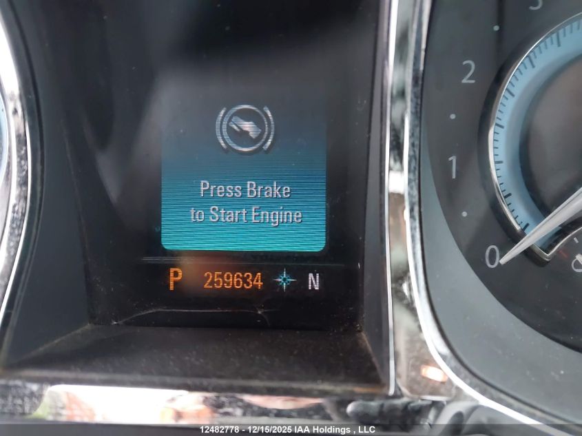 2012 Buick Lacrosse Ultra Luxury Group VIN: 1G4GJ5E39CF135423 Lot: 12482778X