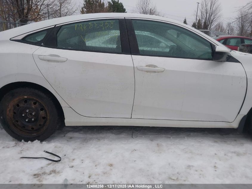 2019 Honda Civic Lx VIN: 2HGFC2F58KH039922 Lot: 12488258