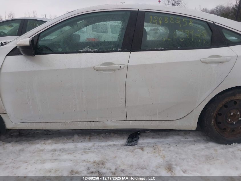 2019 Honda Civic Lx VIN: 2HGFC2F58KH039922 Lot: 12488258