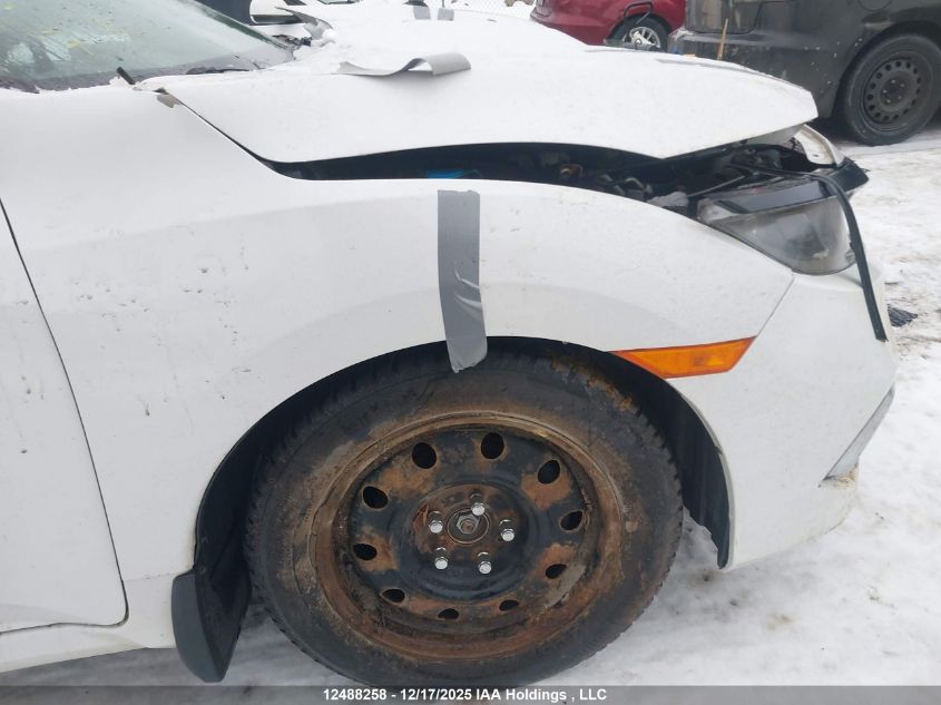 2019 Honda Civic Lx VIN: 2HGFC2F58KH039922 Lot: 12488258