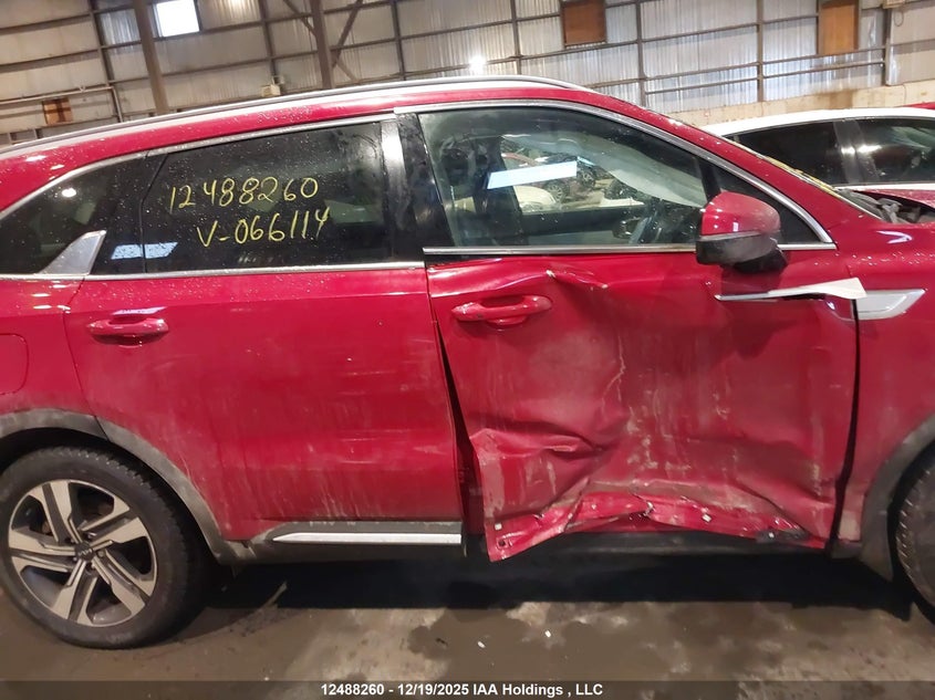 2022 Kia Sorento Hybrid VIN: KNDRMDLH4N5066114 Lot: 12488260
