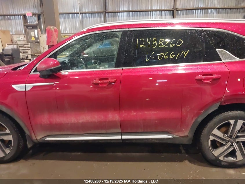 2022 Kia Sorento Hybrid VIN: KNDRMDLH4N5066114 Lot: 12488260