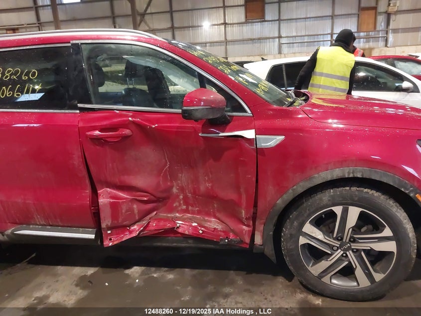 2022 Kia Sorento Hybrid VIN: KNDRMDLH4N5066114 Lot: 12488260