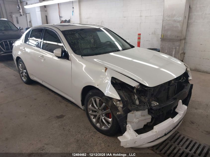 2009 Infiniti G37X VIN: JNKCV61F49M355262 Lot: 12484462X