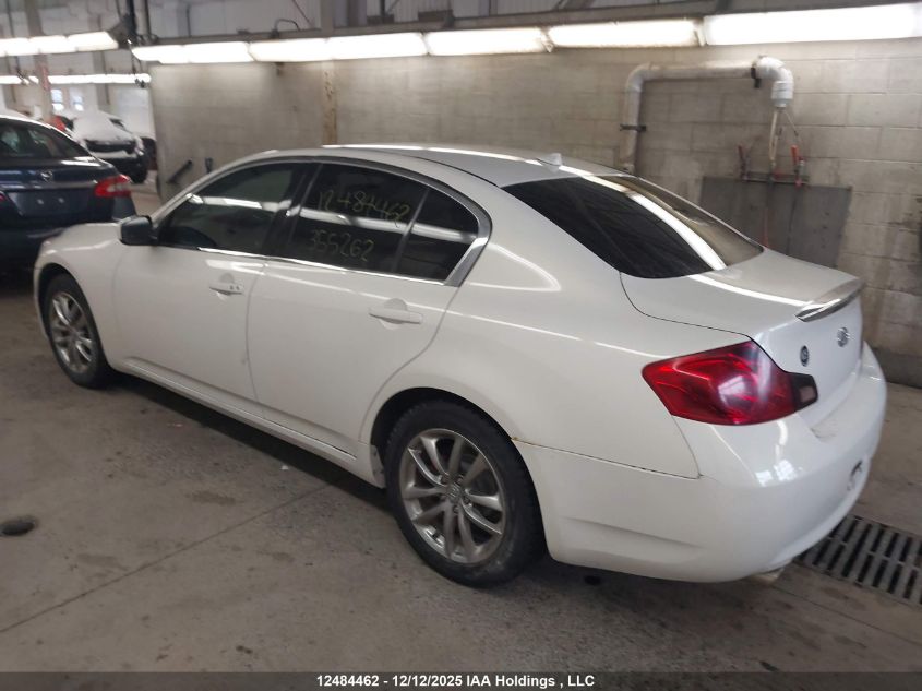 2009 Infiniti G37X VIN: JNKCV61F49M355262 Lot: 12484462X