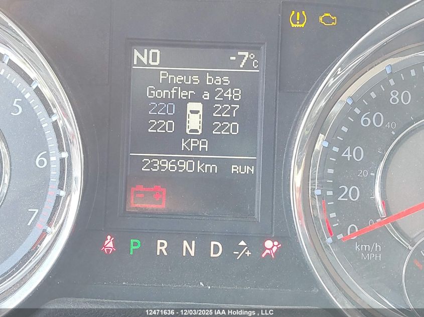 2016 Chrysler Town & Country Touring VIN: 2C4RC1CG7GR127096 Lot: 12471636X