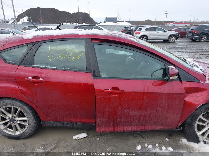 2016 Ford Focus Se VIN: 1FADP3K23GL303611 Lot: 12453663X
