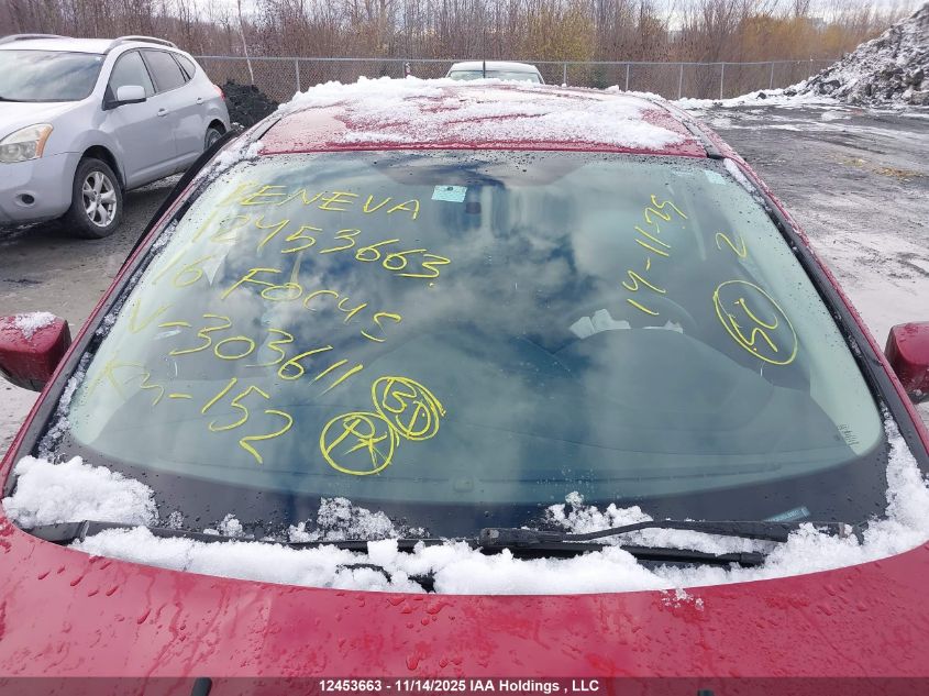 2016 Ford Focus Se VIN: 1FADP3K23GL303611 Lot: 12453663X