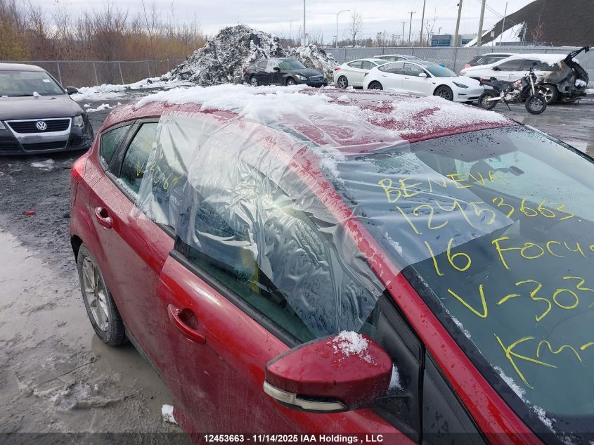 2016 Ford Focus Se VIN: 1FADP3K23GL303611 Lot: 12453663X