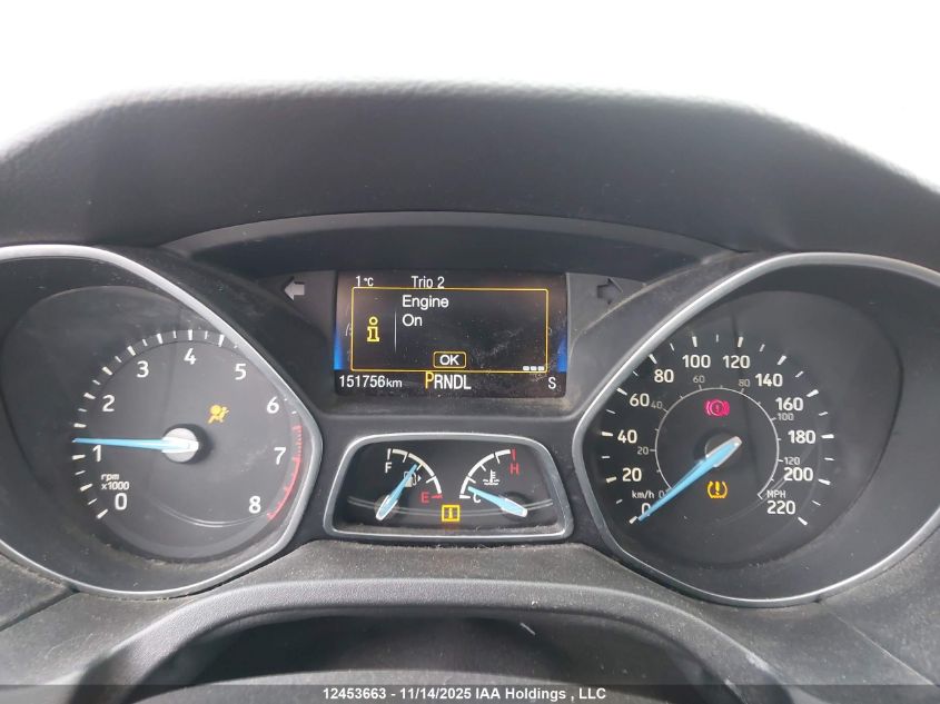 2016 Ford Focus Se VIN: 1FADP3K23GL303611 Lot: 12453663X