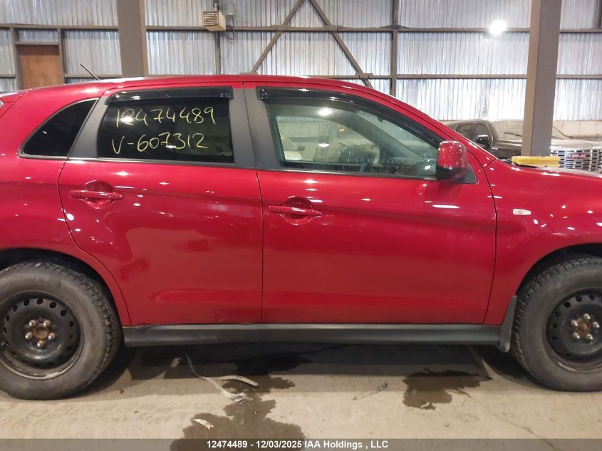 2013 Mitsubishi Rvr Es/Se VIN: 4A4AH3AU4DE607312 Lot: 12474489X