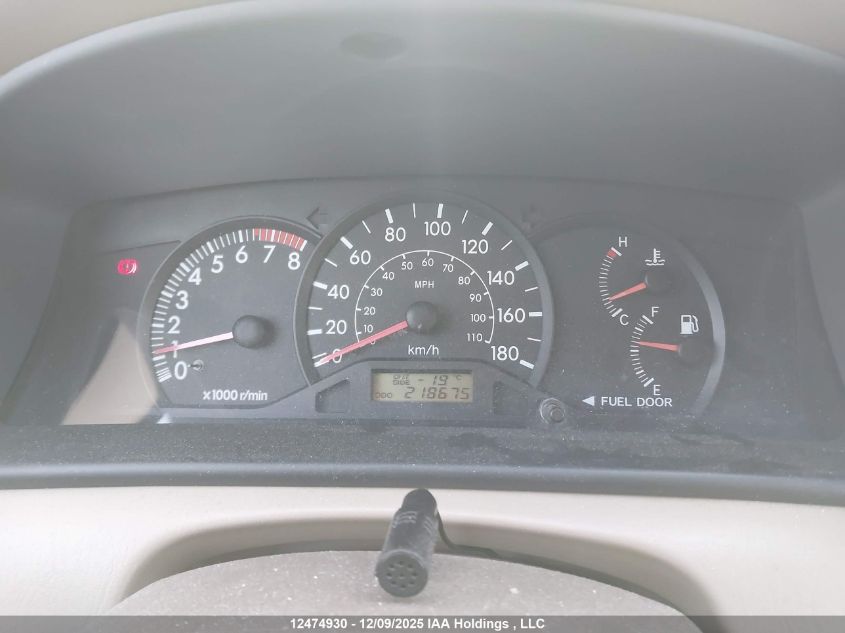 2004 Toyota Corolla Ce/Le/Sport VIN: 2T1BR32EX4C781288 Lot: 12474930X