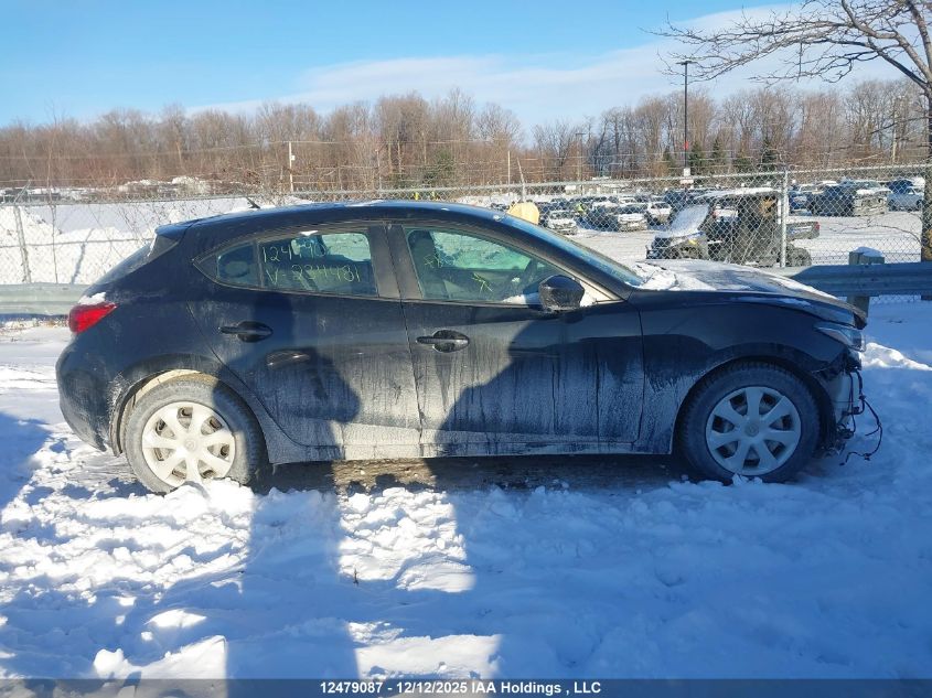 2015 Mazda Mazda3 Gx VIN: 3MZBM1K74FM234481 Lot: 12479087X
