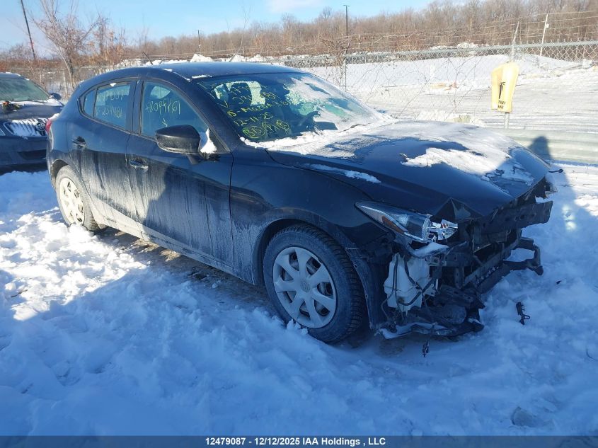 2015 Mazda Mazda3 Gx VIN: 3MZBM1K74FM234481 Lot: 12479087X