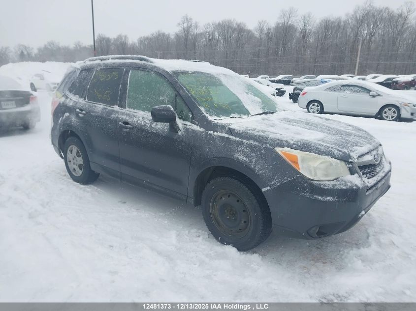 2014 Subaru Forester 2.5I Limited Package VIN: JF2SJCHC8EH536663 Lot: 12481373X