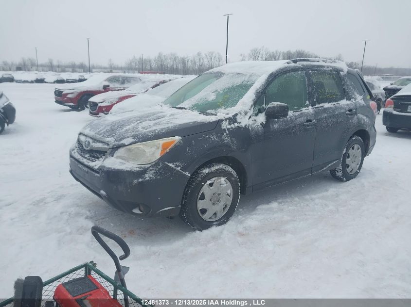 2014 Subaru Forester 2.5I Limited Package VIN: JF2SJCHC8EH536663 Lot: 12481373X