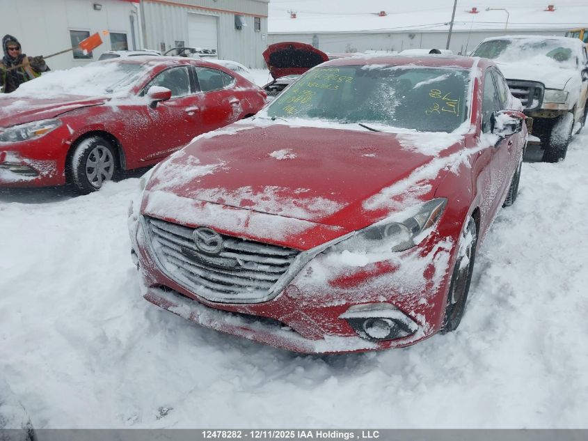 2014 Mazda Mazda3 Gs-Sky VIN: 3MZBM1V70EM102280 Lot: 12478282X