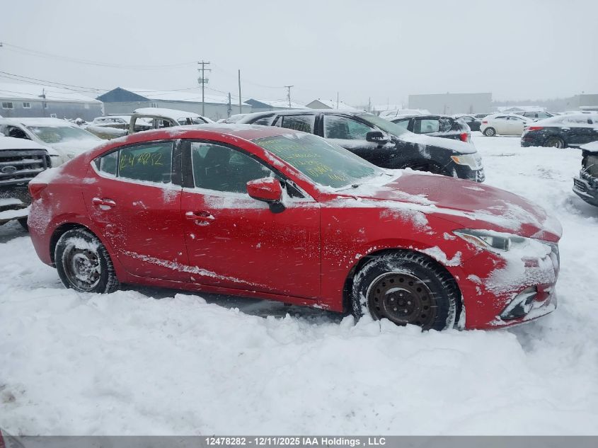 2014 Mazda Mazda3 Gs-Sky VIN: 3MZBM1V70EM102280 Lot: 12478282X