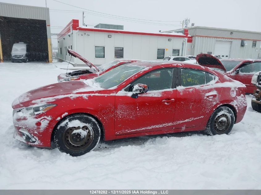 2014 Mazda Mazda3 Gs-Sky VIN: 3MZBM1V70EM102280 Lot: 12478282X