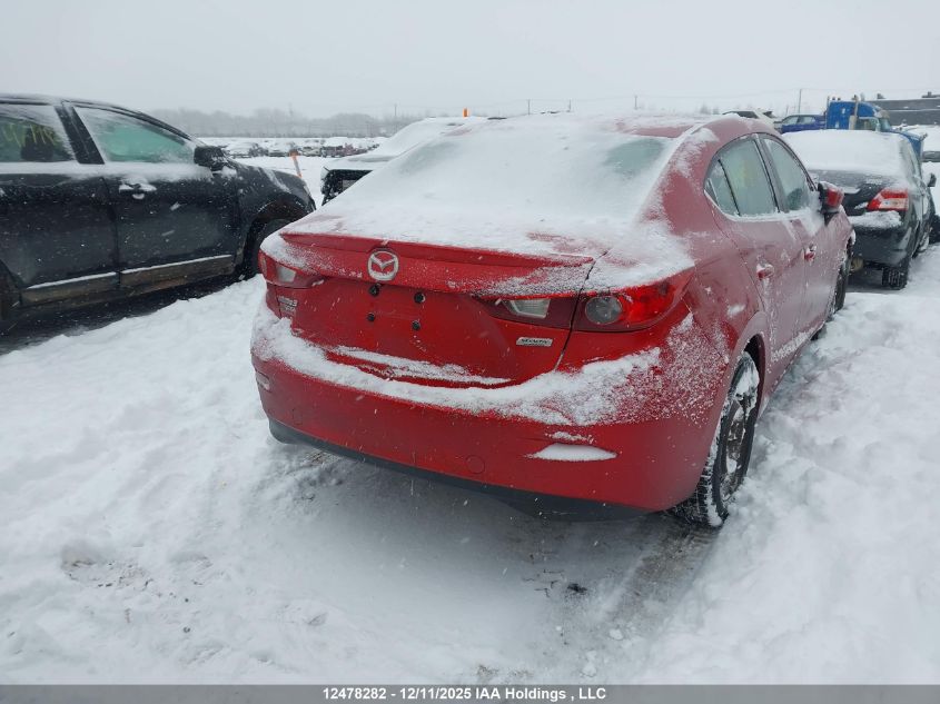 2014 Mazda Mazda3 Gs-Sky VIN: 3MZBM1V70EM102280 Lot: 12478282X