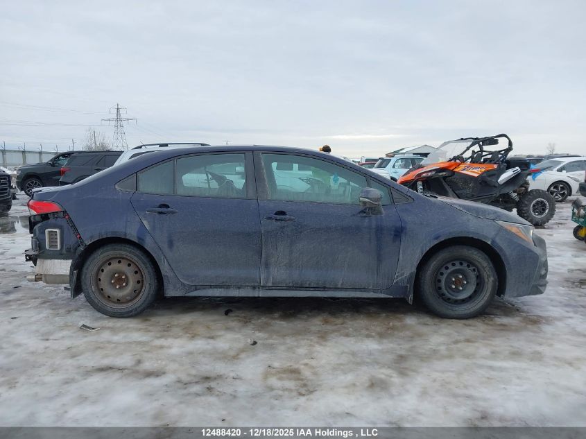 2020 Toyota Corolla Se VIN: 5YFB4RBE2LP006760 Lot: 12488420