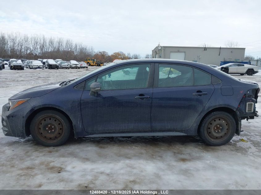 2020 Toyota Corolla Se VIN: 5YFB4RBE2LP006760 Lot: 12488420