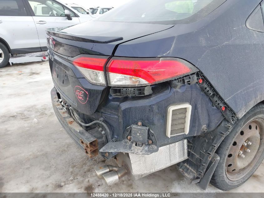 2020 Toyota Corolla Se VIN: 5YFB4RBE2LP006760 Lot: 12488420