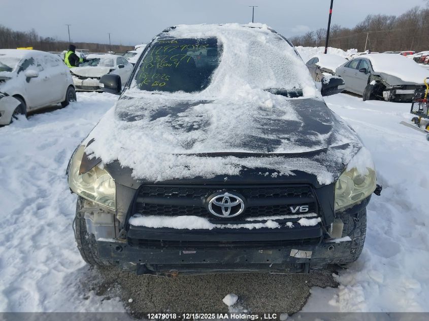 2010 Toyota Rav4 Sport V6 VIN: 2T3RK4DV2AW032671 Lot: 12479018X