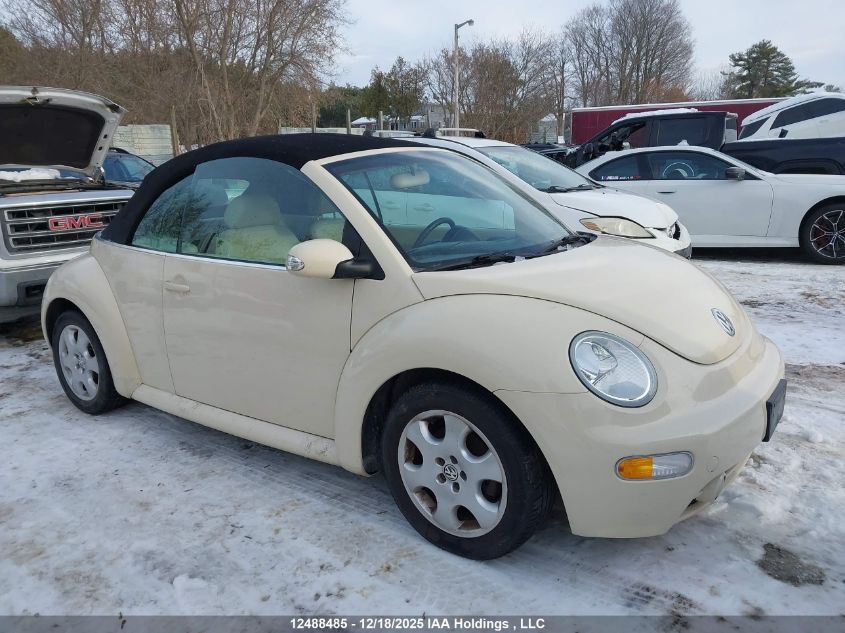 2003 Volkswagen New Beetle Gls VIN: 3VWCK21Y63M320946 Lot: 12488485